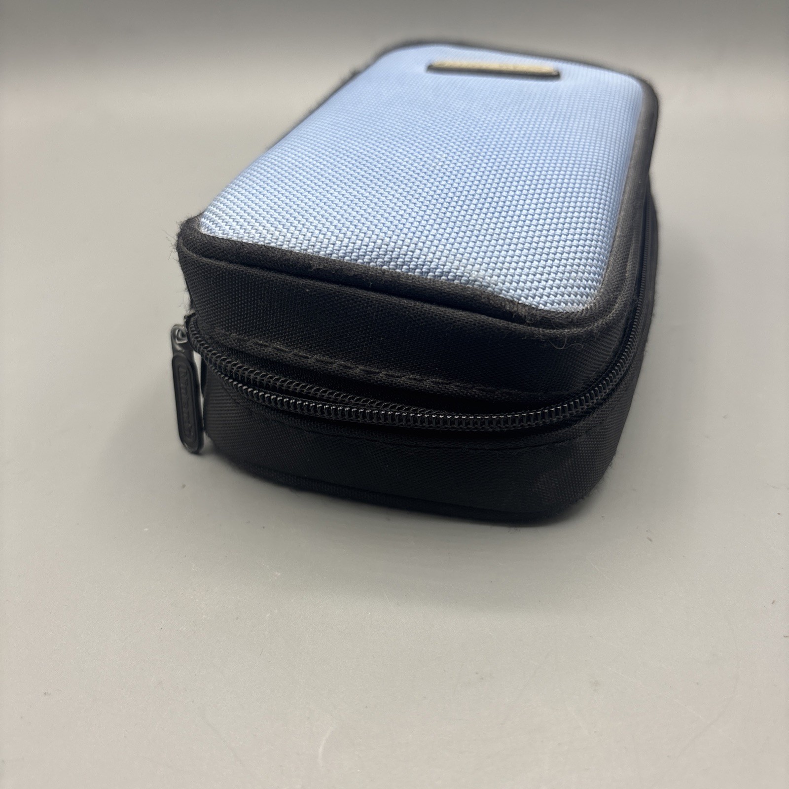 Light Blue & Black Nintendo DS Travel Carrying Case Pouch Bag Game Holder