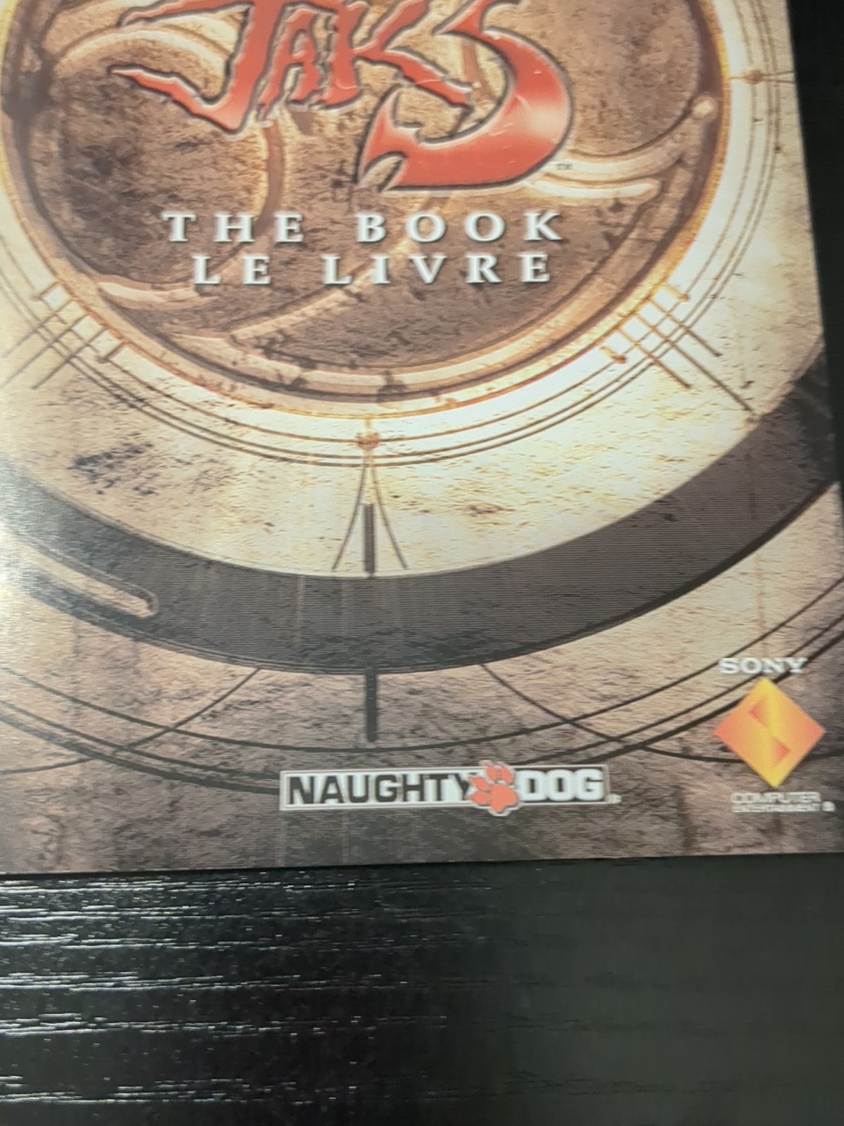 JAK 3 The Book Original Booklet Manual ONLY Guide Instruction Authentic OEM LN