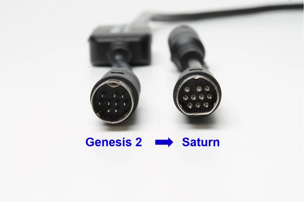 Sega Saturn Converter for Sega Genesis Cables – HD Retrovision