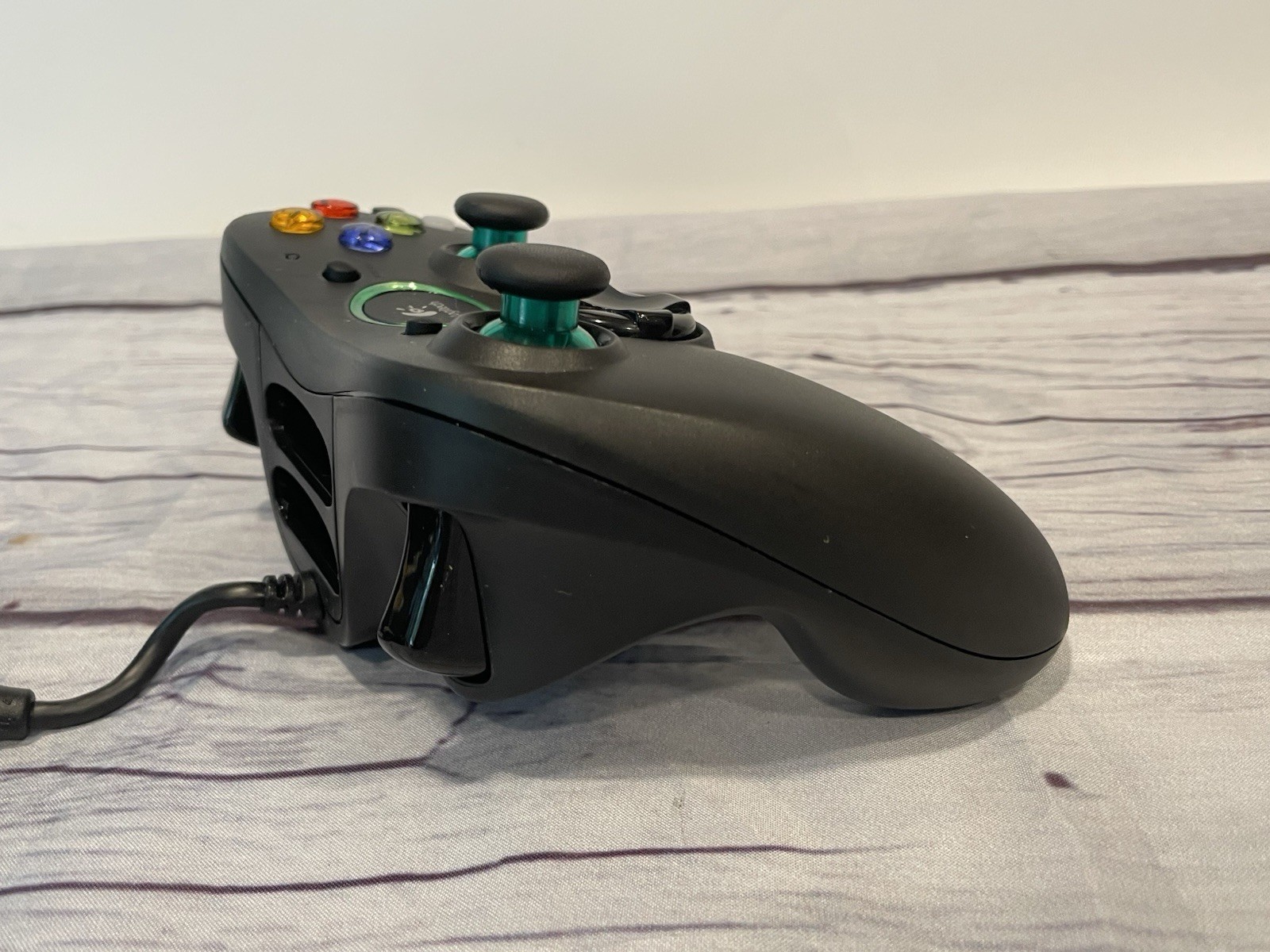 Official Microsoft XBOX Original Logitech Precision Controller Wired W/cable Blk