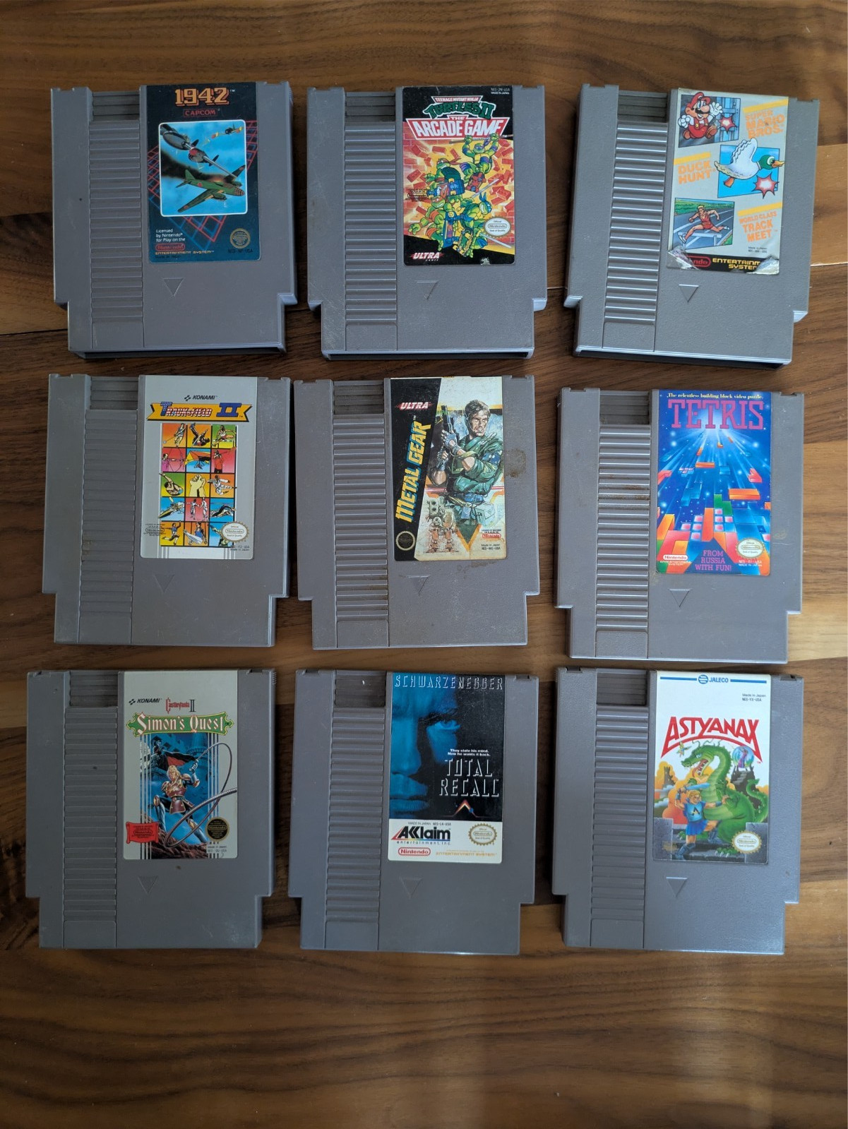 NES 25 games, original Nintendo nes system console, 4 controllers, cables
