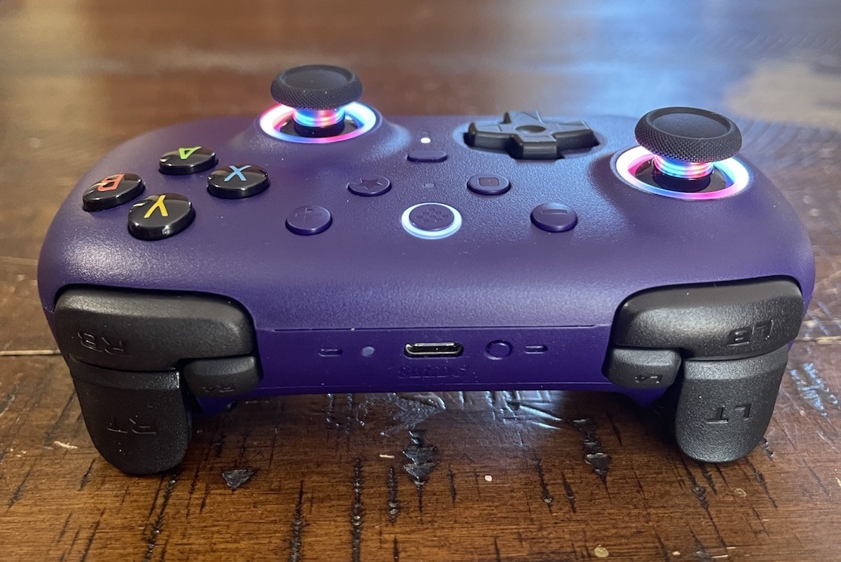 8BitDo Ultimate 2 Wireless Controller/Charging Dock for Windows/Android – Purple