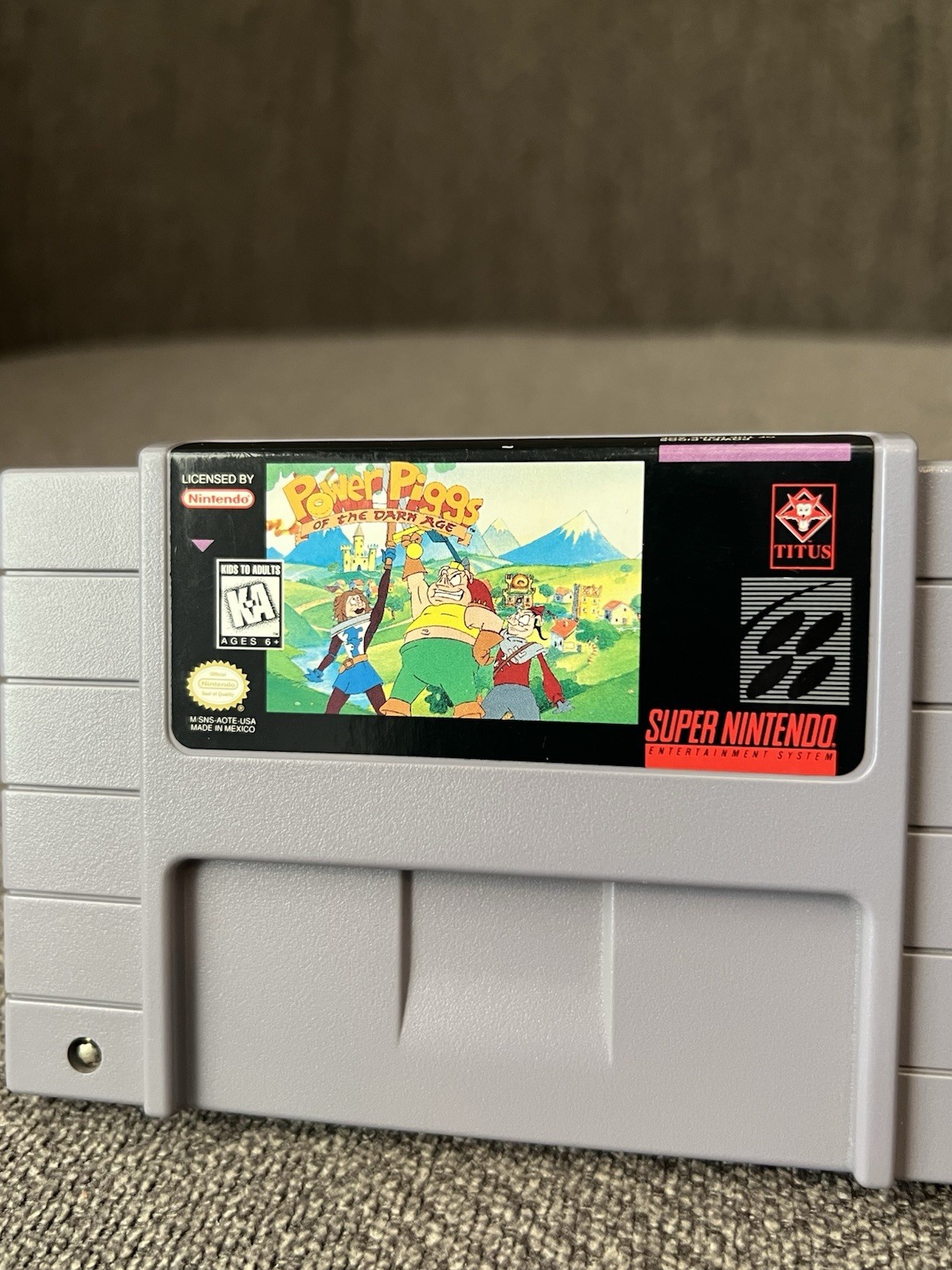 Power Piggs of the Dark Age (Super Nintendo Entertainment System, 1996)