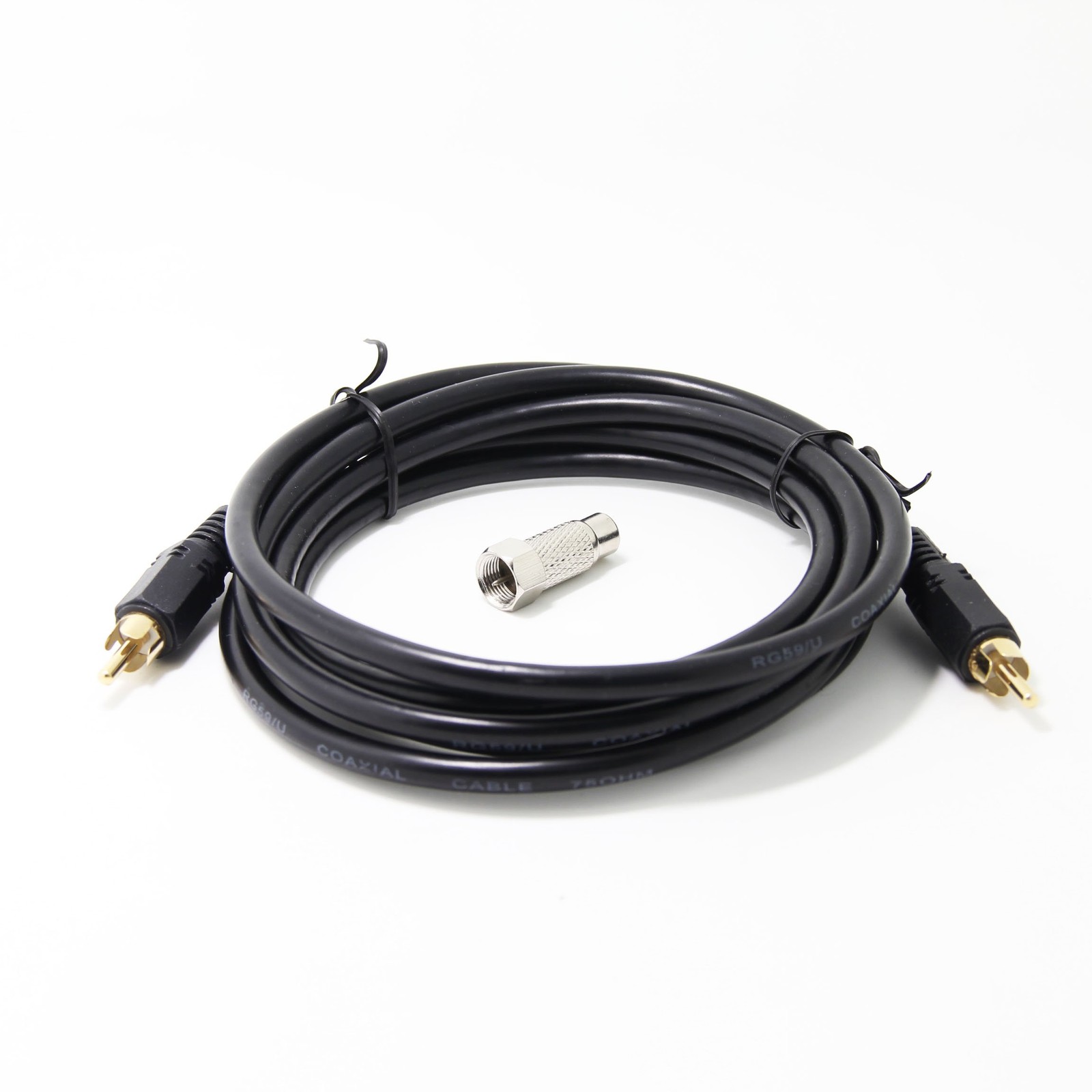 Rca Video Cable With Rf Tv Connector For Atari 2600 Jr 7800