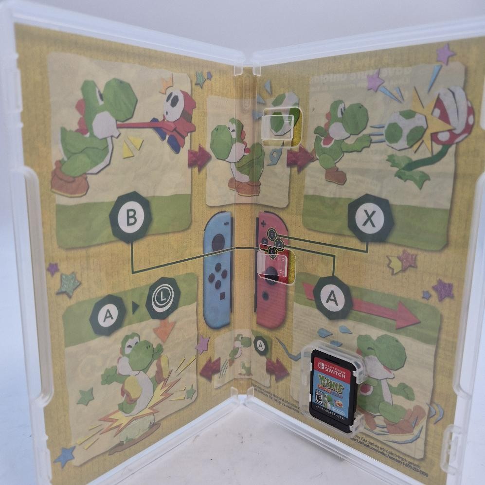 Yoshi’s Crafted World Nintendo Switch Complete In Box CIB (GO1069256)