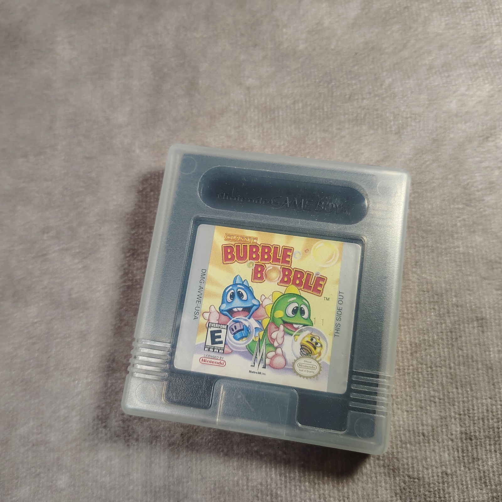 Classic Bubble Bobble Nintendo GBC