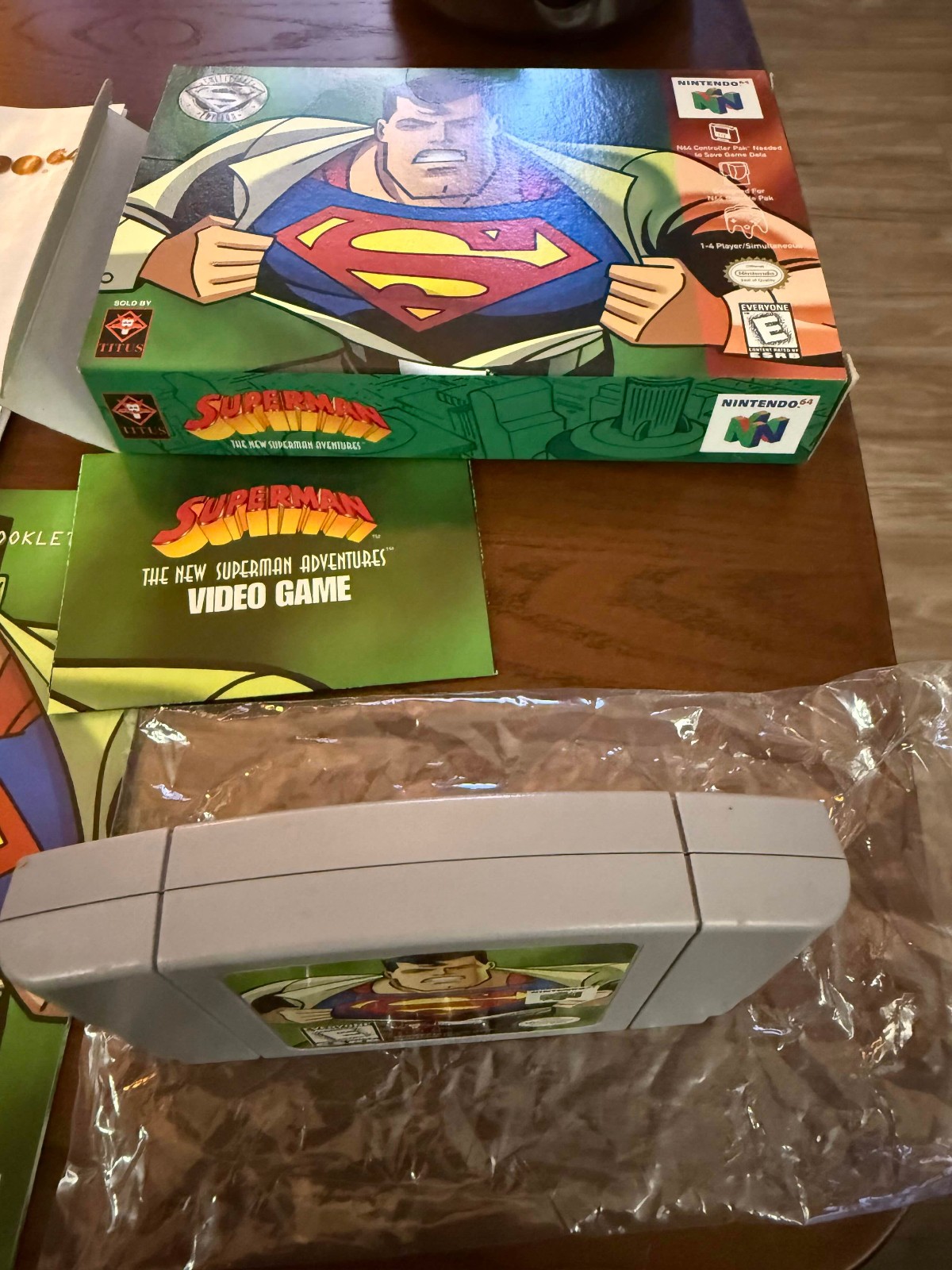 Superman (Nintendo 64, 1999) – AUTHENTIC, TESTED, CIB, SEE PICS, READ DESCRIPTIO
