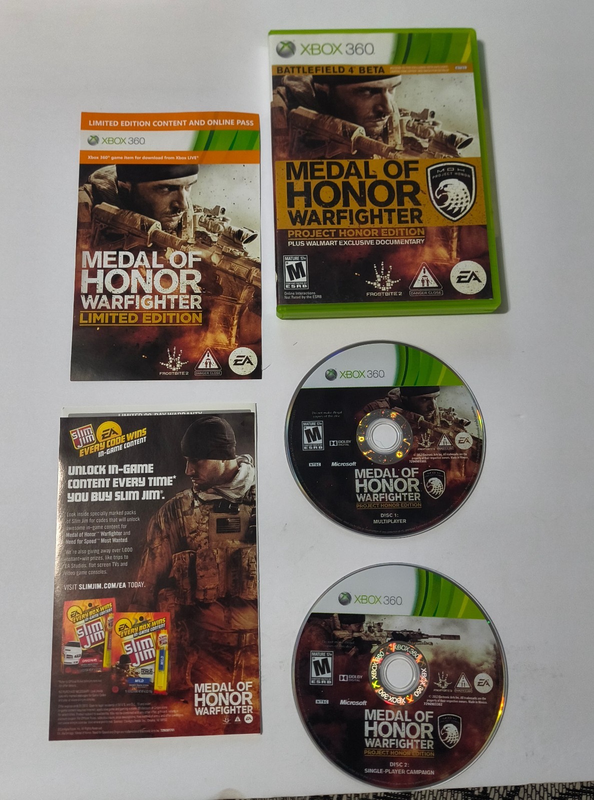 Medal Of Honor Warfighter Limited Edition – Microsoft Xbox 360 Tested Authentic