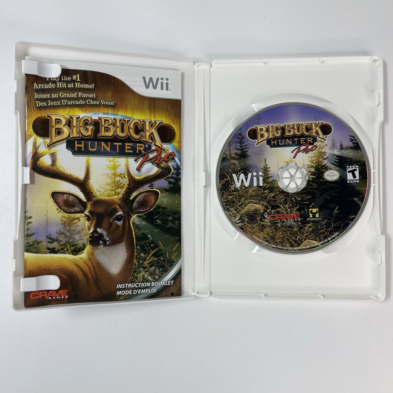 Big Buck Hunter Pro (Nintendo Wii, 2010) CiB With Manual – Tested