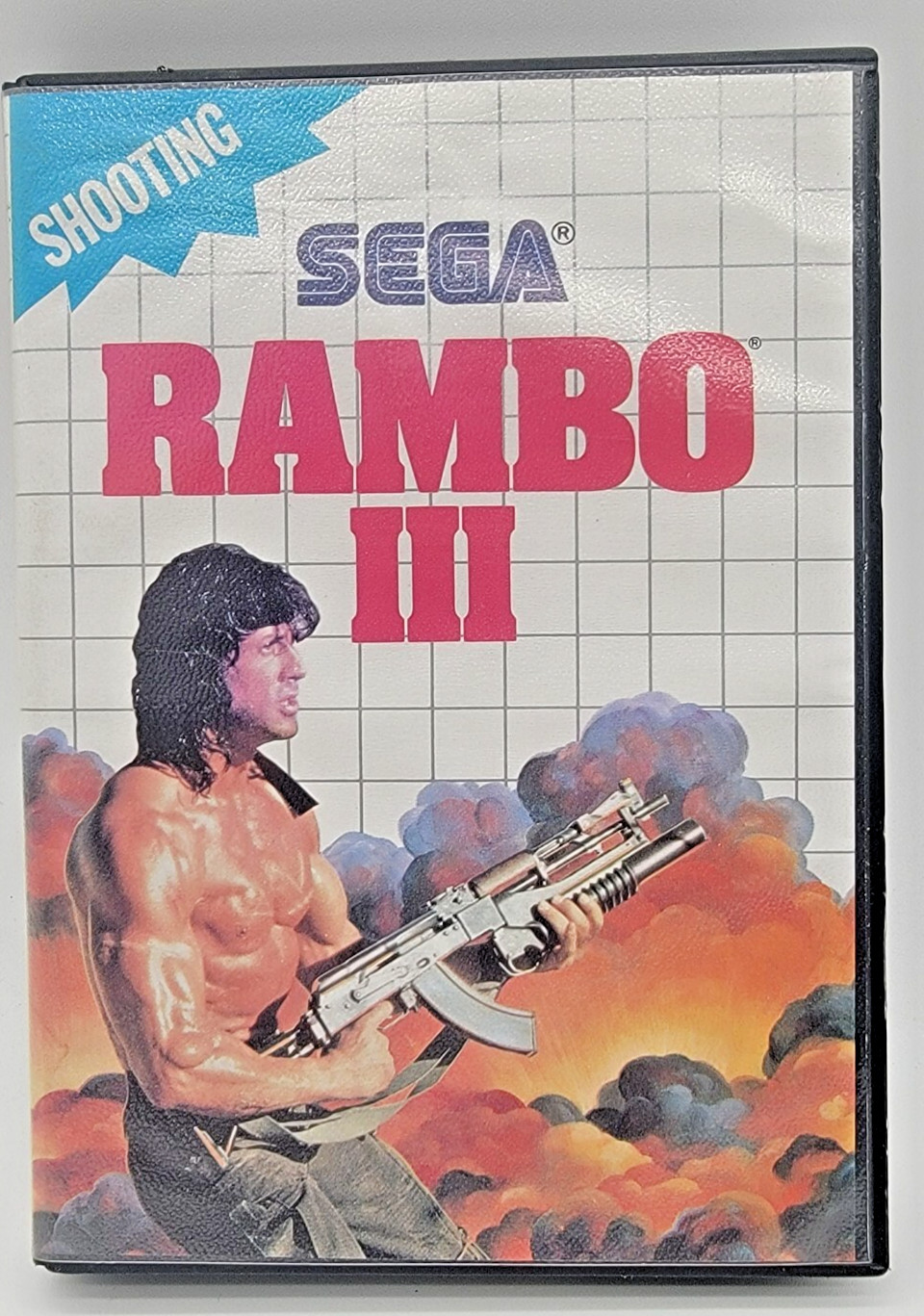 Sega Master System Rambo III Sega 1986 CIB Complete Authentic
