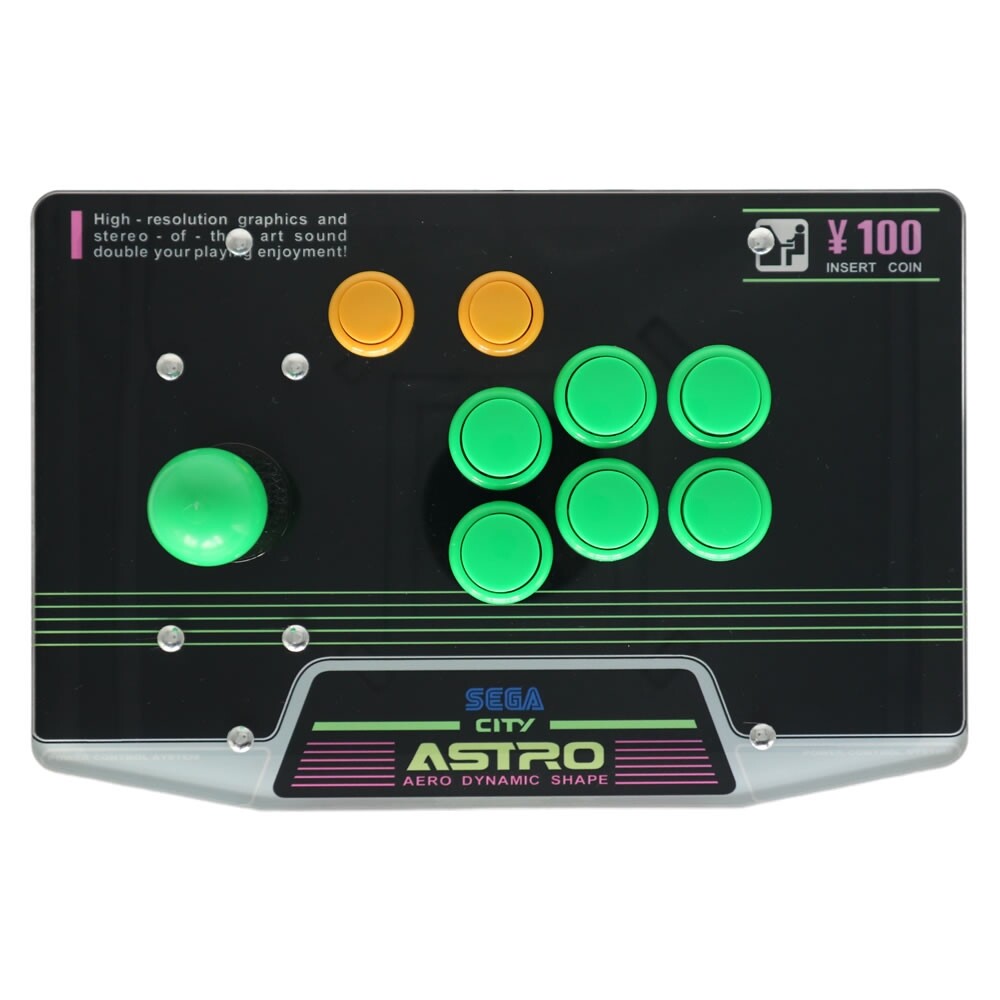 RAC-J200S-AM Arcade Joystick FightStick Game Controller For Sega Astrocity Mini