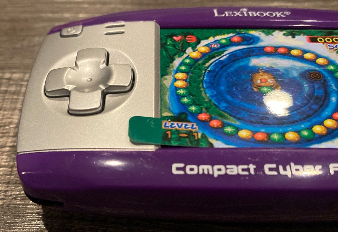 Lexibook Compact Cyber Arcade hand held electronic games Purple JL2375PR