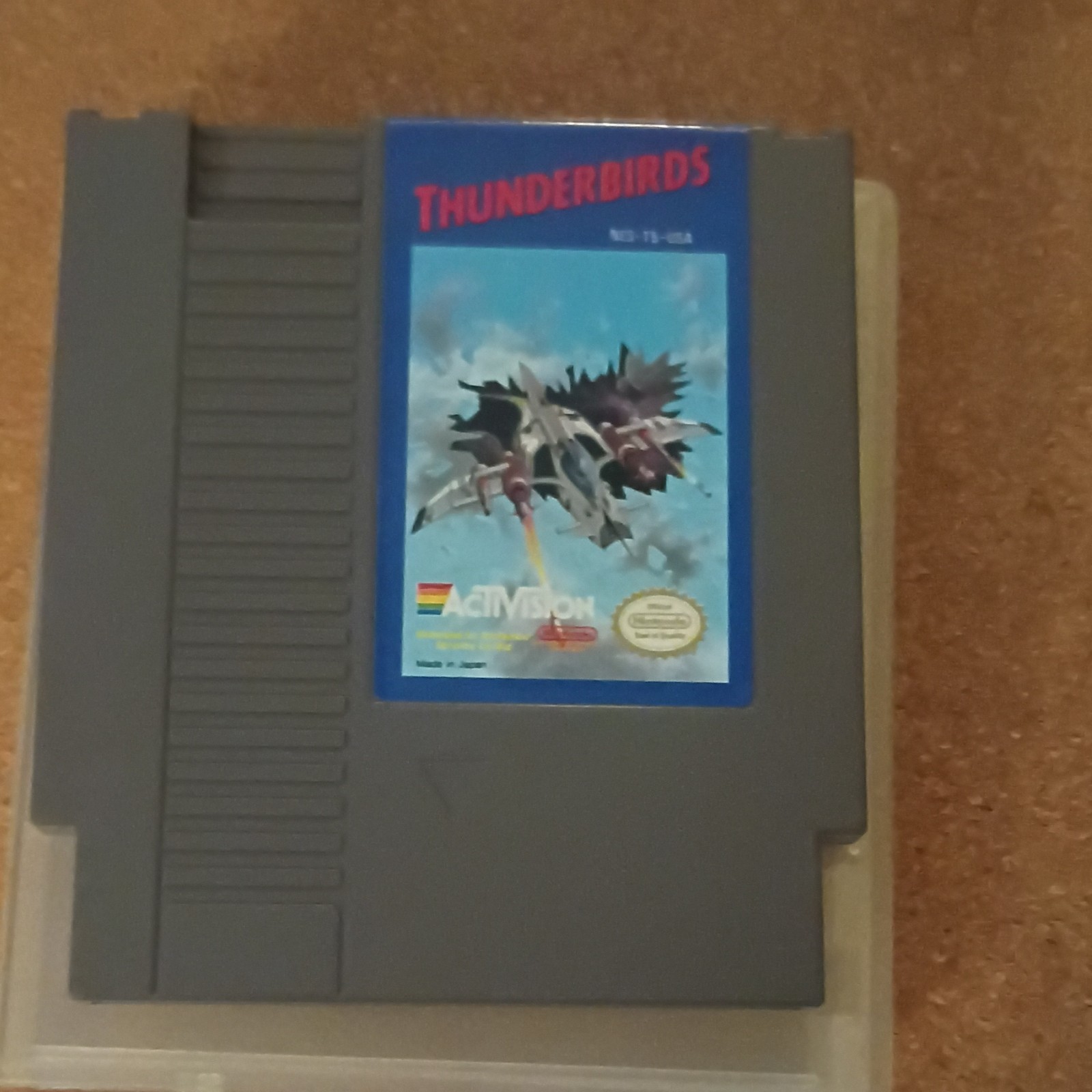 Activision Thunderbirds NES Shooter Cartridge w/ Manual NTSC-U/C 1990