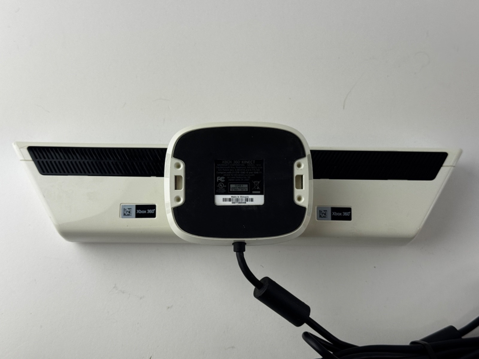 Microsoft Xbox 360 Kinect Sensor White Model 1414 Motion Camera Tested