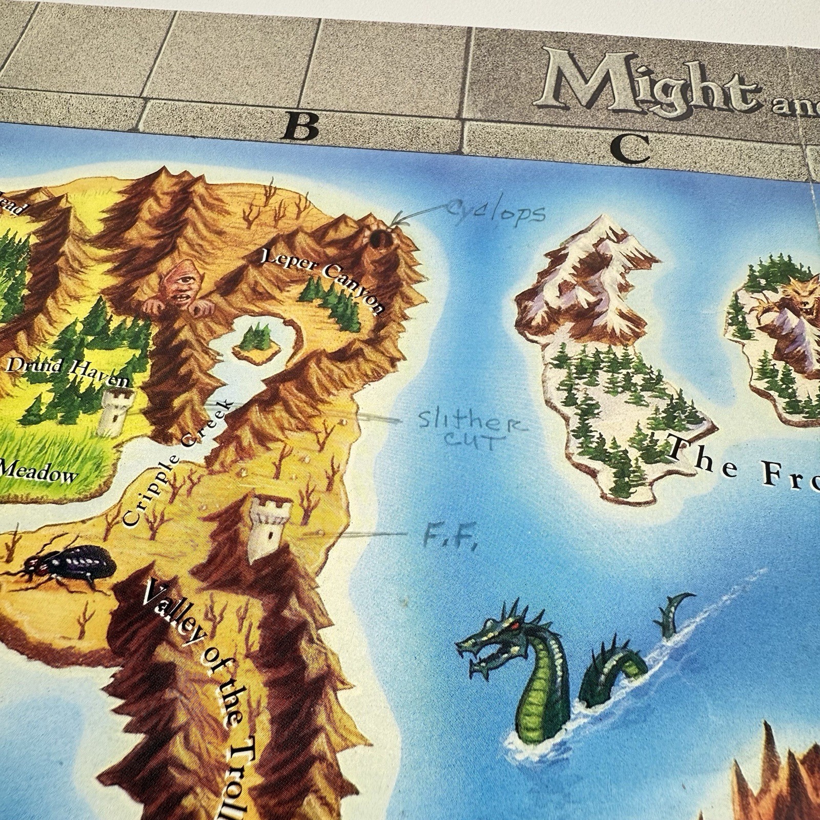 MIGHT AND MAGIC III 3: Isles of Terra IBM/PC GAME Complete In Box, Floppy Discs