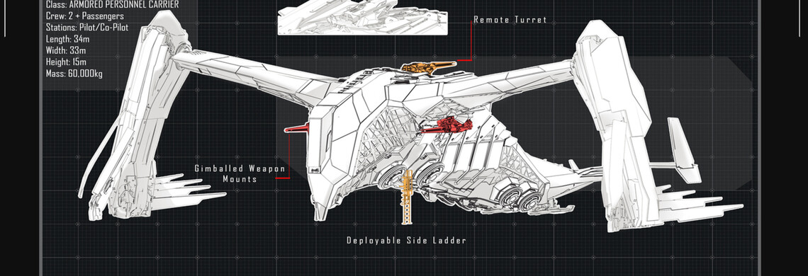 Star Citizen Esperia Prowler LTI Lifetime Insurance (Original Concept)