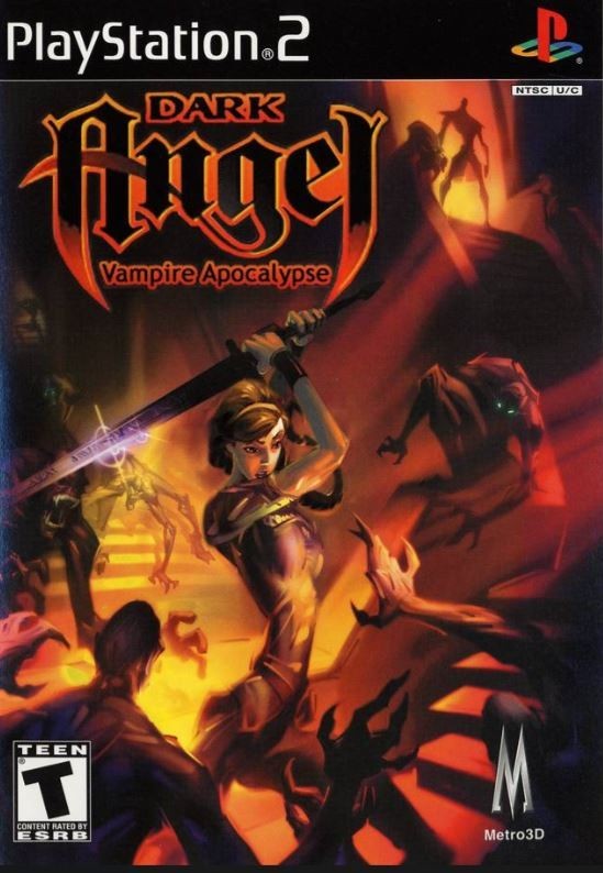 Dark Angel: Vampire Apocalypse (Sony PlayStation 2, 2001) Disc Very Good