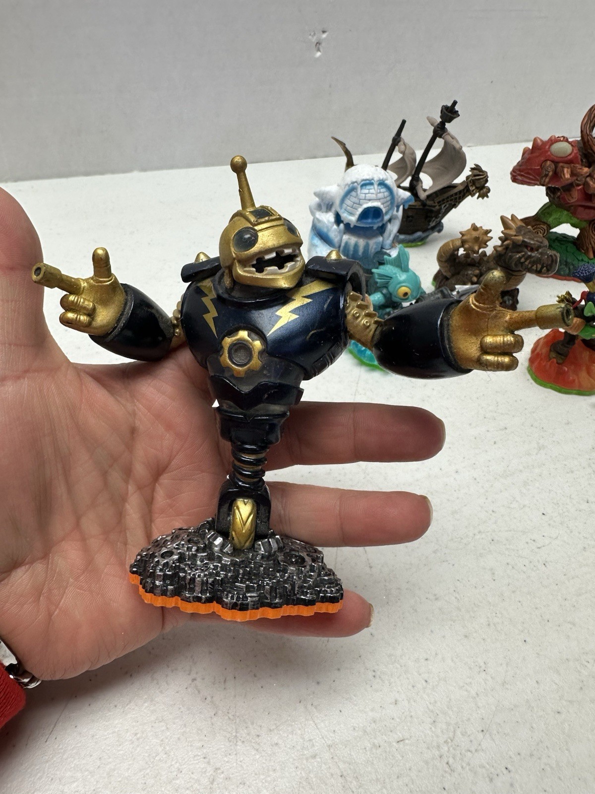 Activision Skylanders Lot of 11 2011-2012 Slam Bam Zap Bash Drobot Crusher