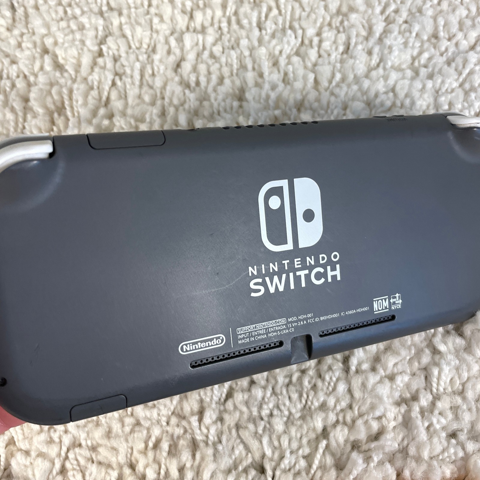 Nintendo Switch Lite Gray Grey Console Handheld Console System HDH-001 Tested