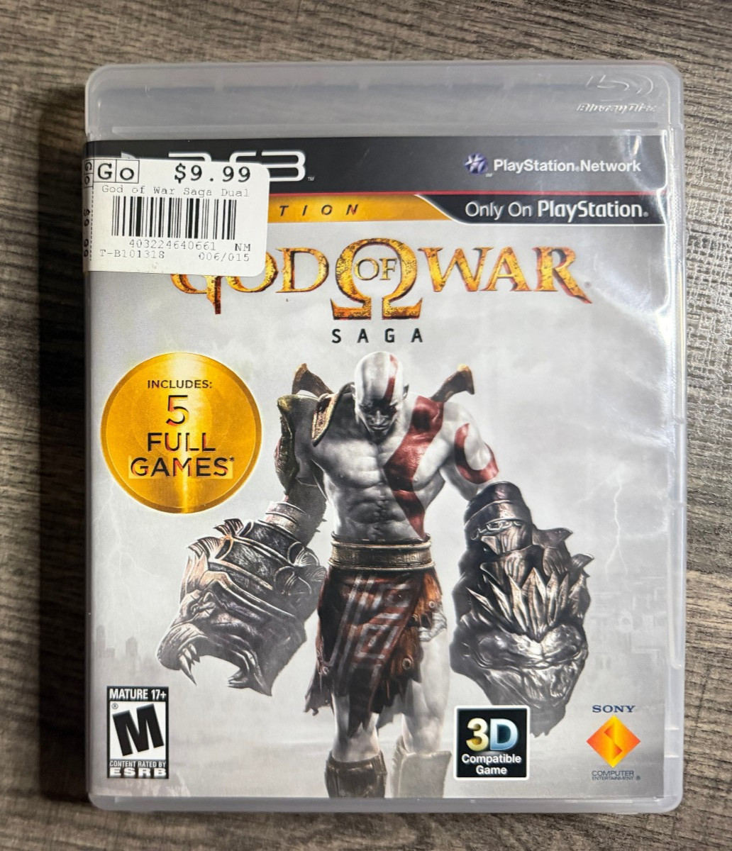 God of War Saga – Sony Playstation 3 PS3 – Acceptable Condition