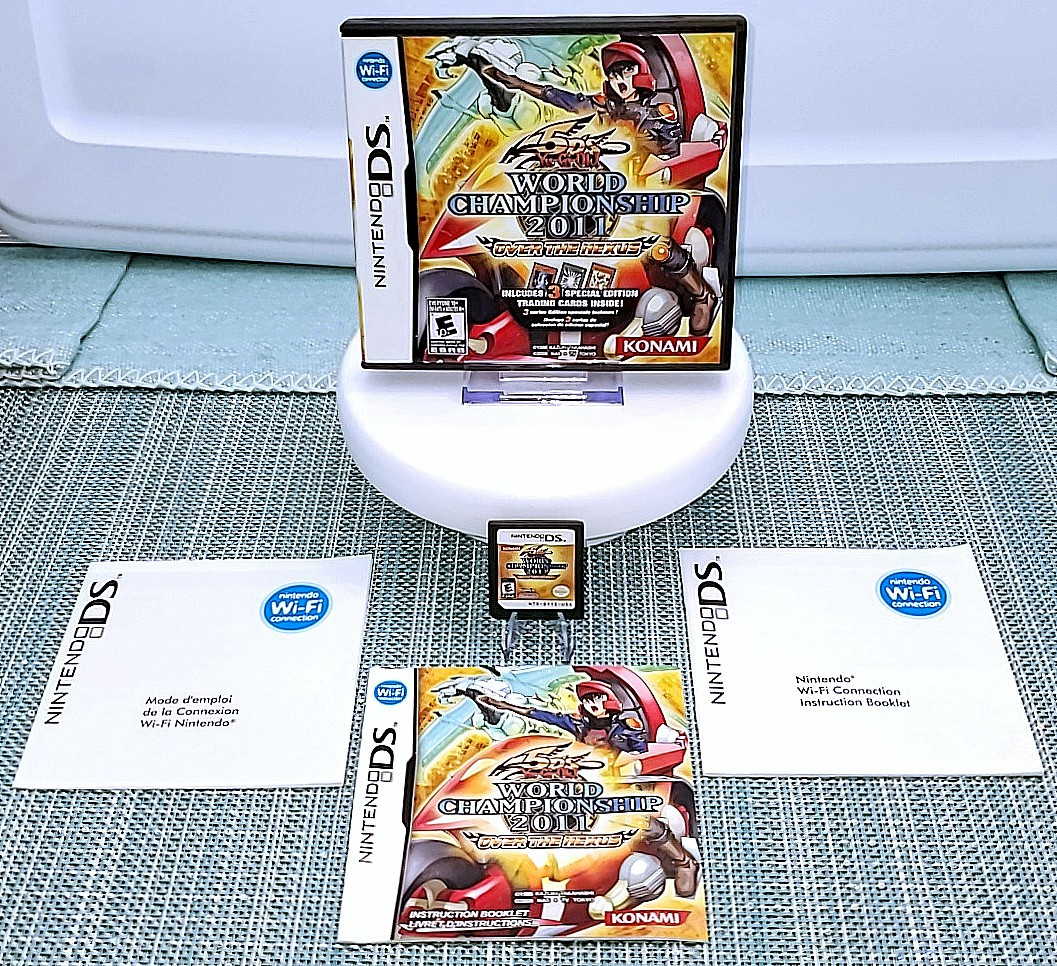 🔥 Yu-Gi-Oh 5D’s World Championship 2011 Over The Nexus Nintendo DS CIB No Cards