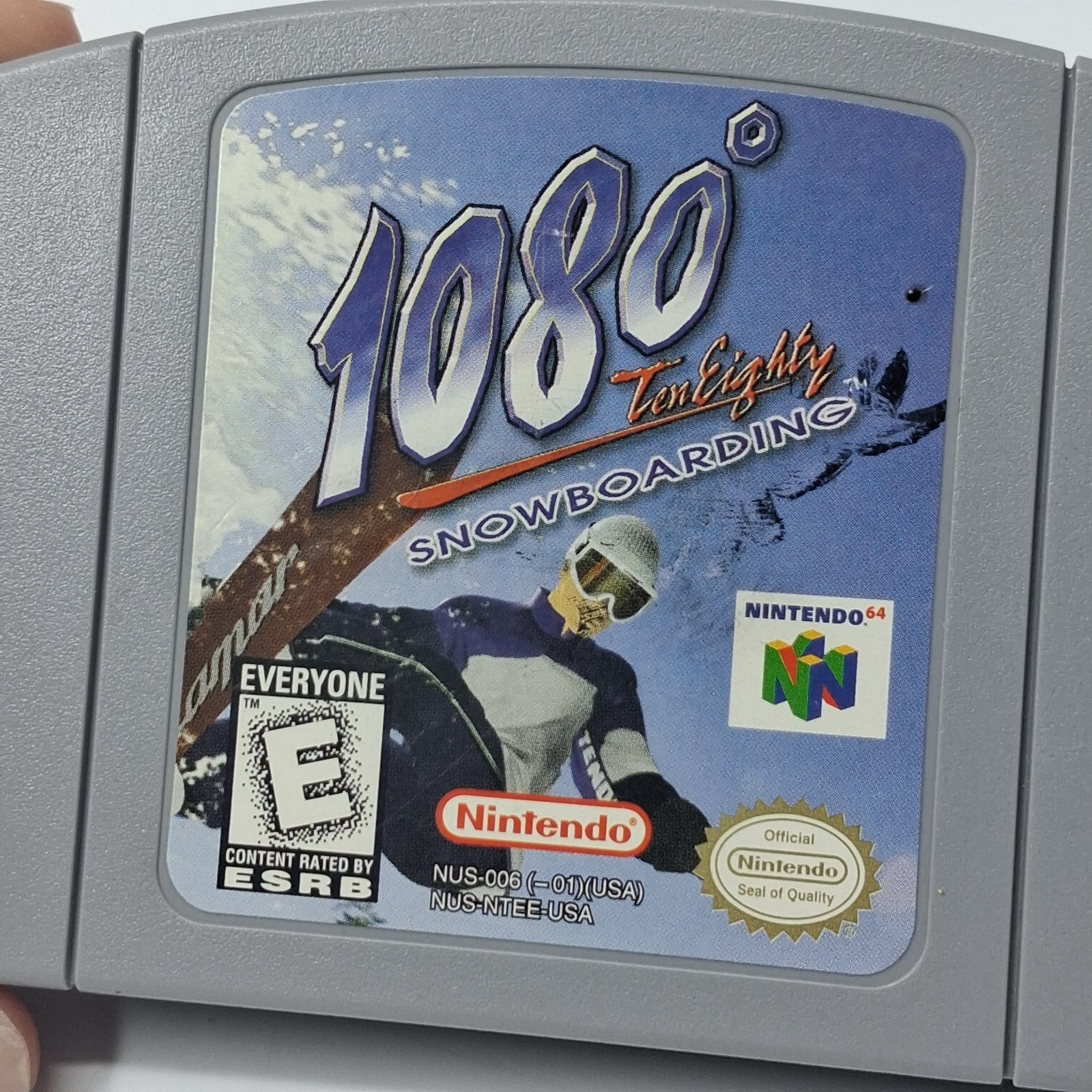 Nintendo 64 1080 Snowboarding N64 Authentic Cartridge With Manual Tested