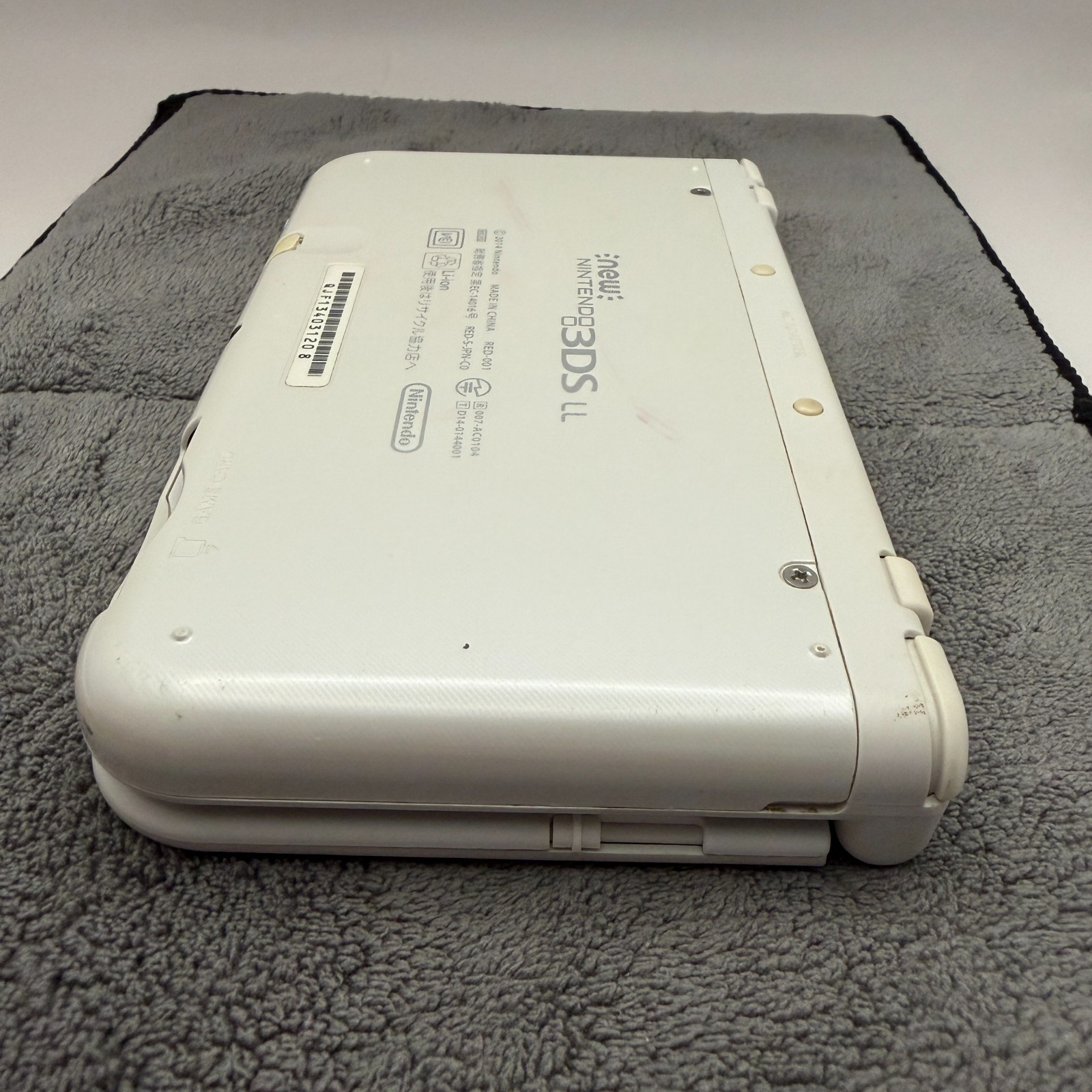 【Excellent5】Nintendo NEW 3DS LL XL Pearl White System Used Game Console From JP