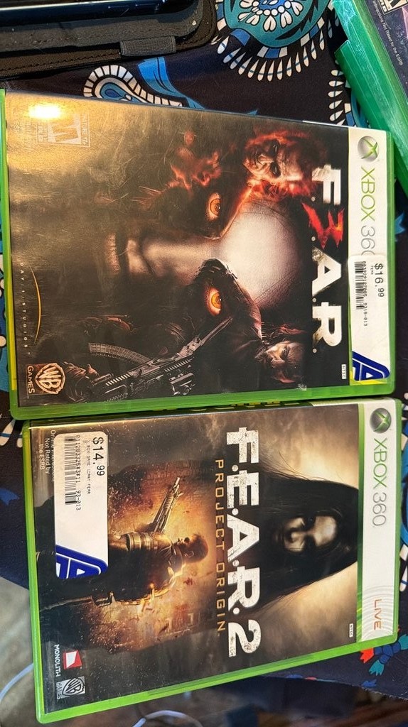 F.E.A.R. 3 and F.E.A.R. 2: Project Origin Xbox 360 Games