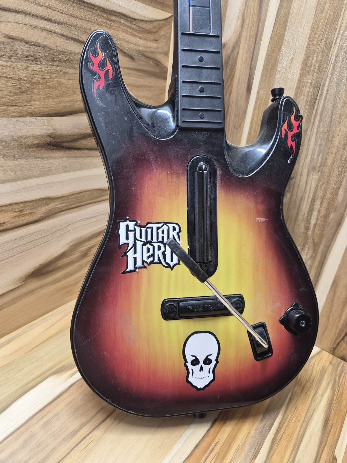 Guitar Hero Wireless Controller PS2 Kramer Striker RedOctane Tested No Dongle