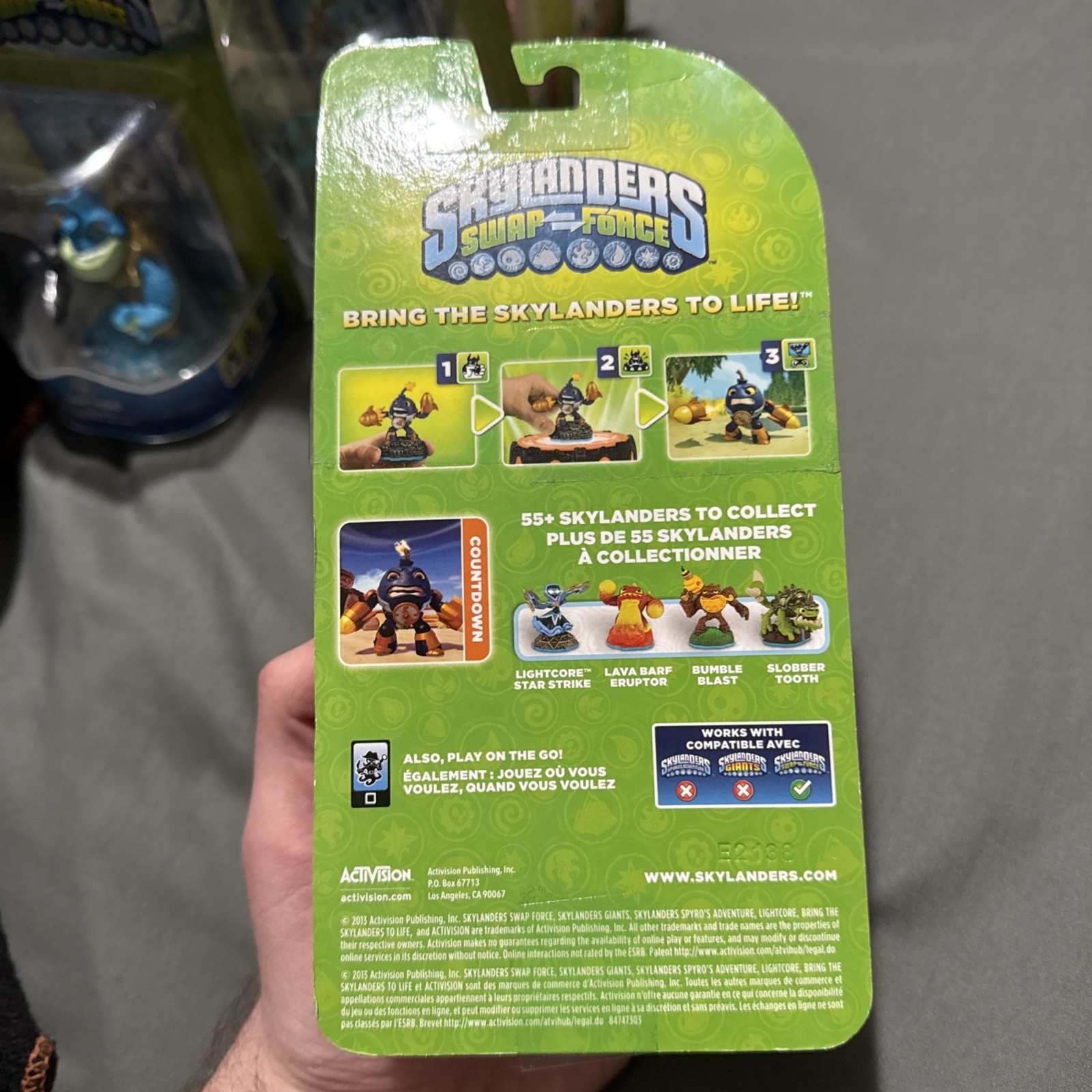 Skylanders Activision Swap and Force Countdown New Sealed