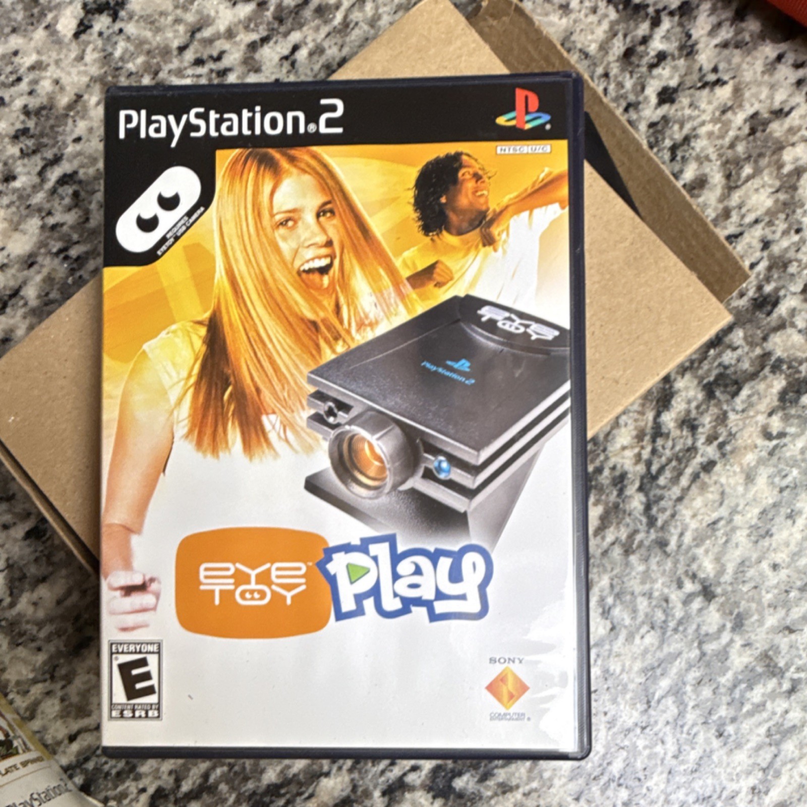 Sony EyeToy Motion Camera for PlayStation 2 with EyeToy Play Game, Black