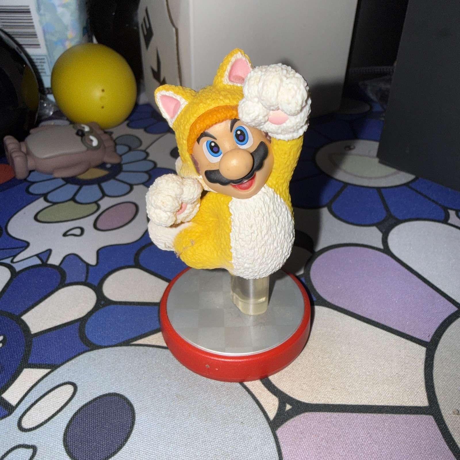 Cat Mario Nintendo Amiibo Super Mario 3D World + Bowser’s Fury Figure – Loose