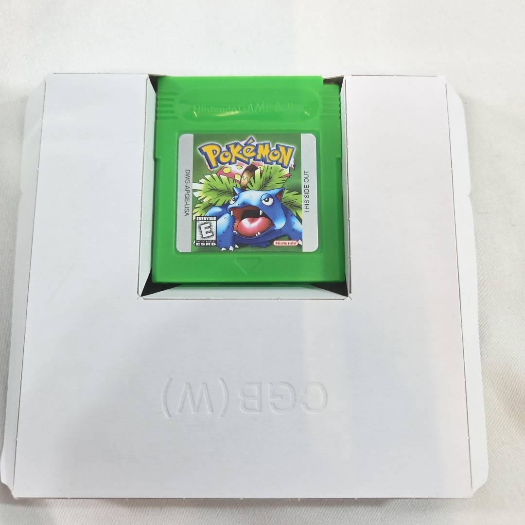 Pokemon Green Version Game Boy In Box READ Collectible Fanmade GB READ DEMAKE US
