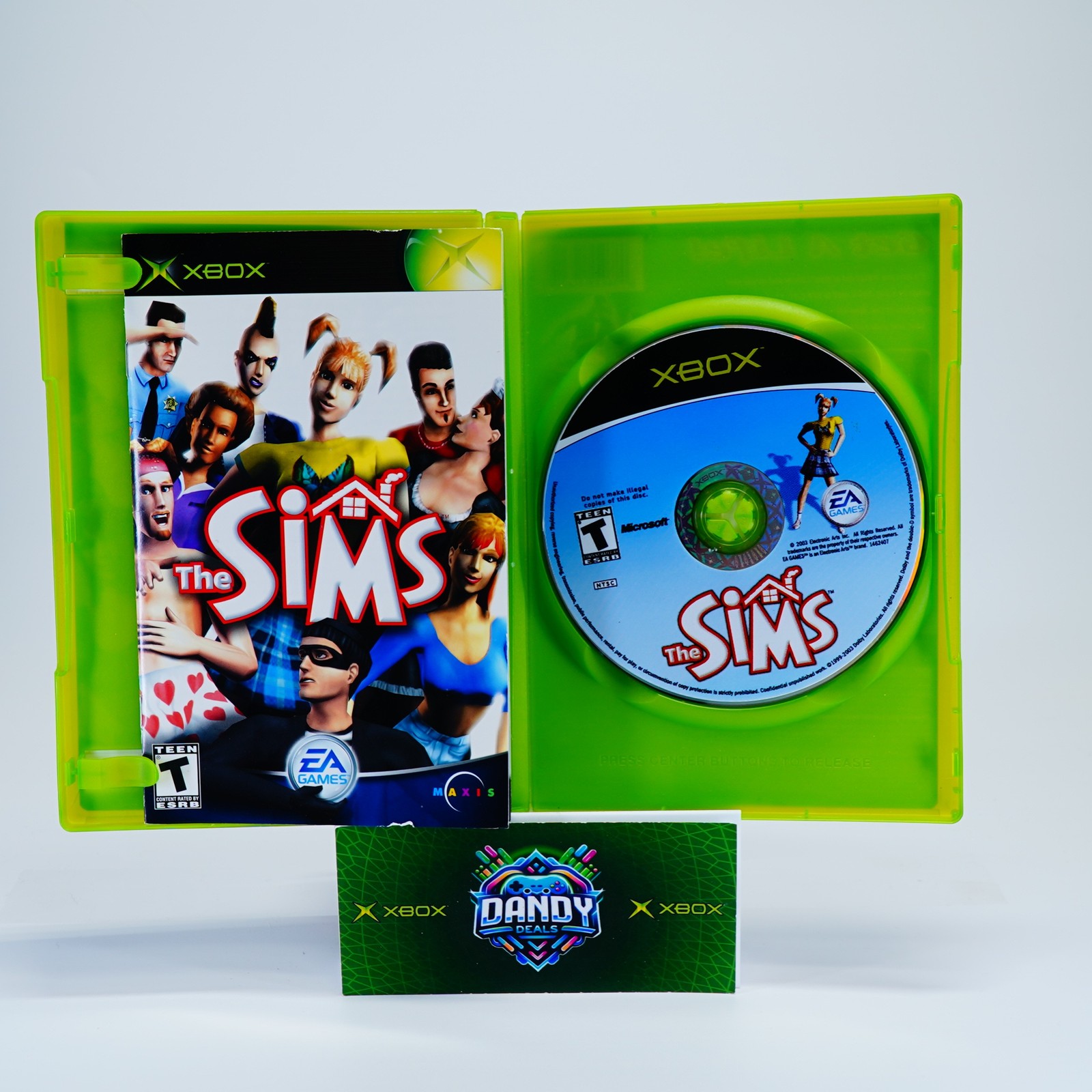 The Sims CIB W/ Manual – Xbox