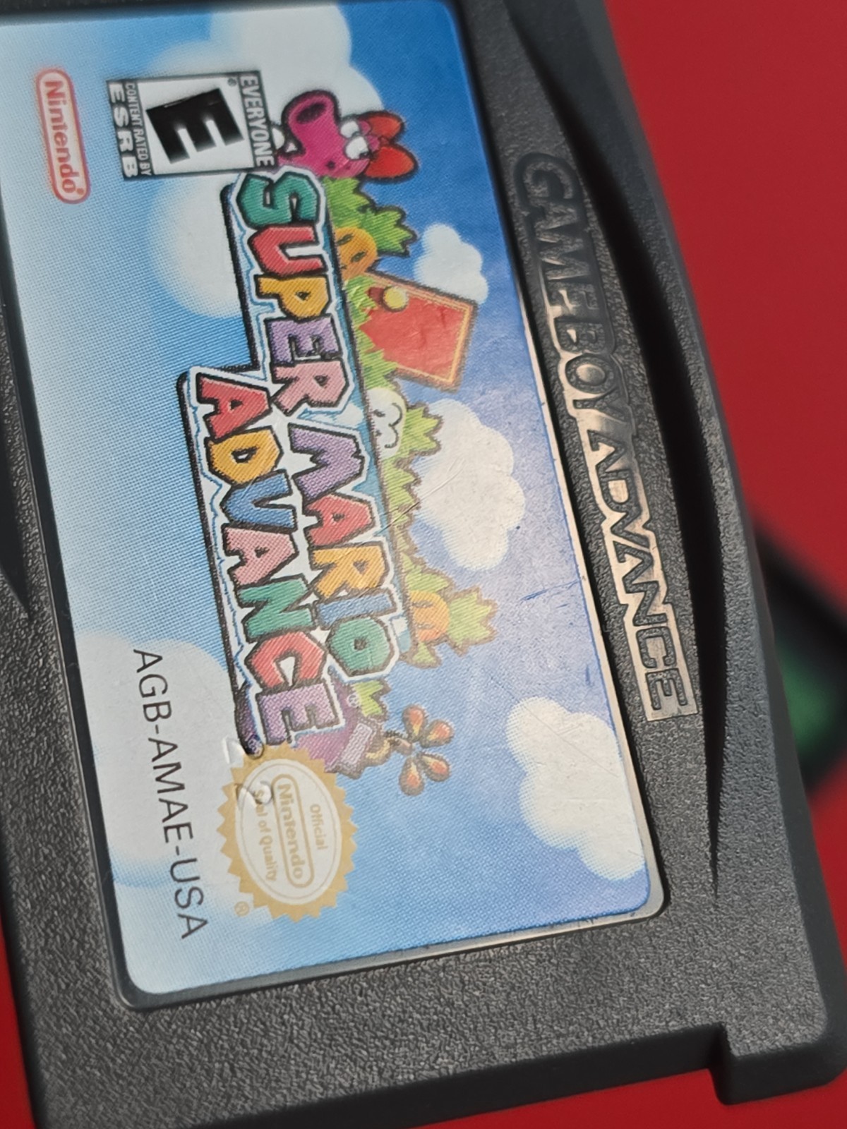 GBA Super Mario Advance Nintendo Game Boy Advance Authentic Saves