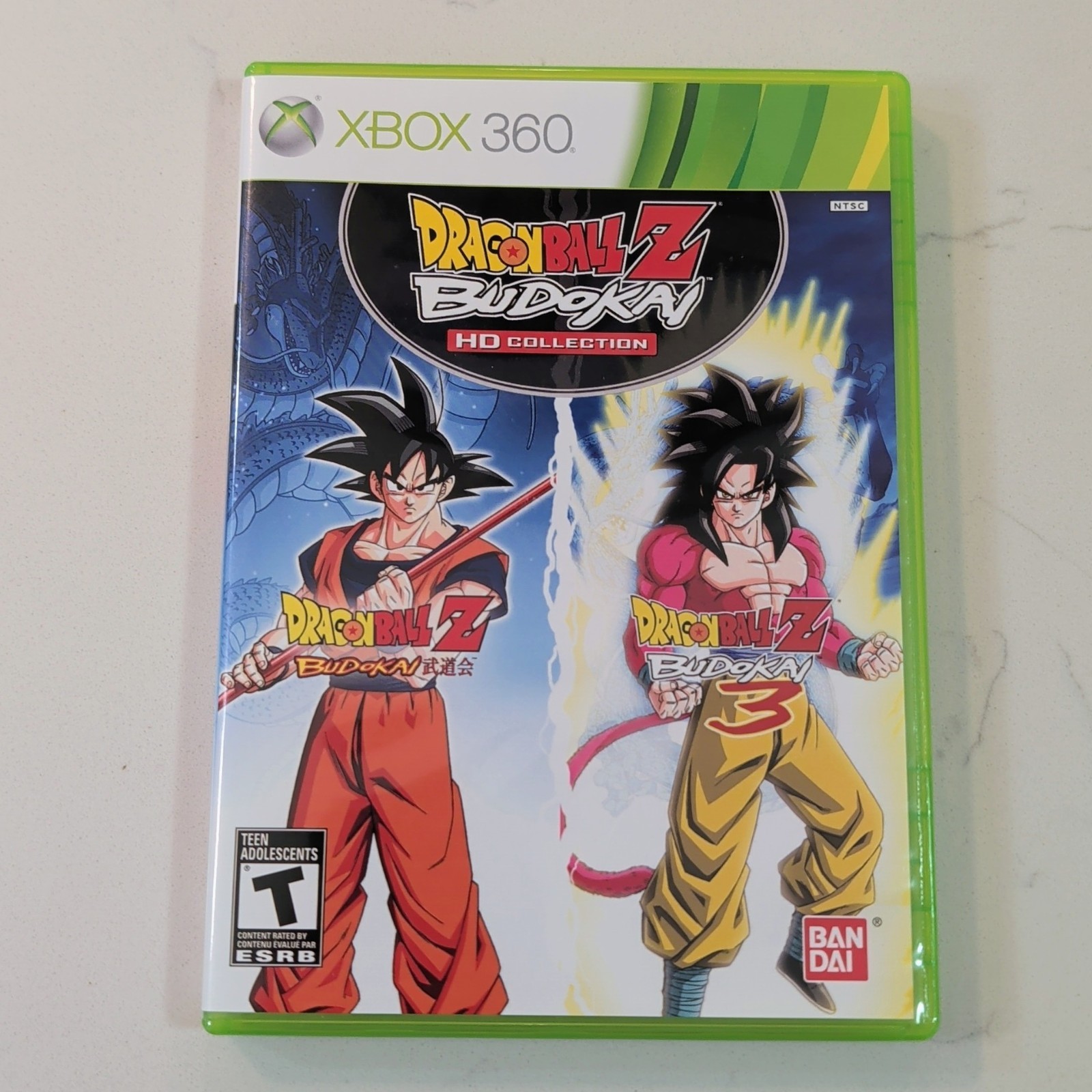 Dragon Ball Z: Budokai HD Collection (Microsoft Xbox 360, 2012) w/ Manual