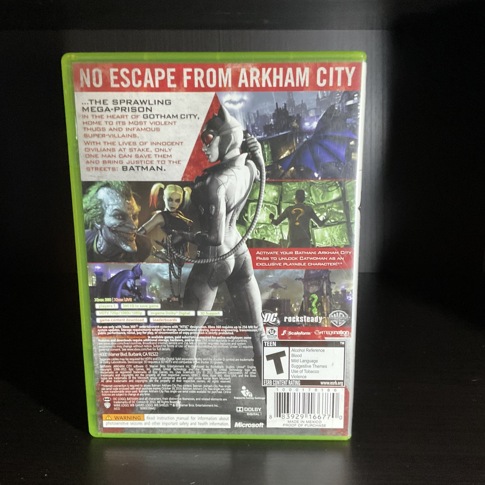 Batman Arkham City – Microsoft Xbox 360 Complete In Box