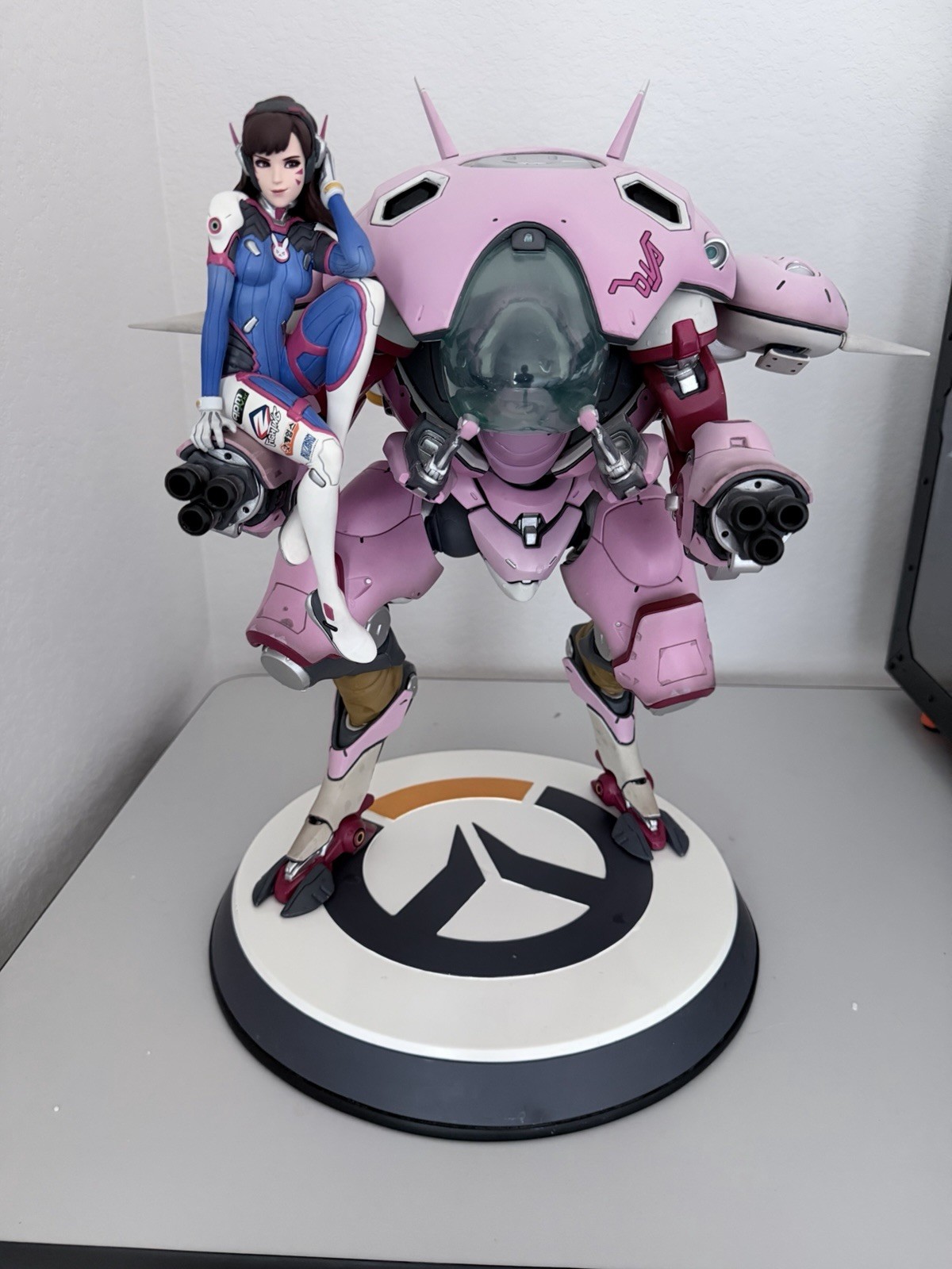 Official Blizzard Overwatch 2017 D.VA 1/6 Scale MEKA Statue Figure W/ Box