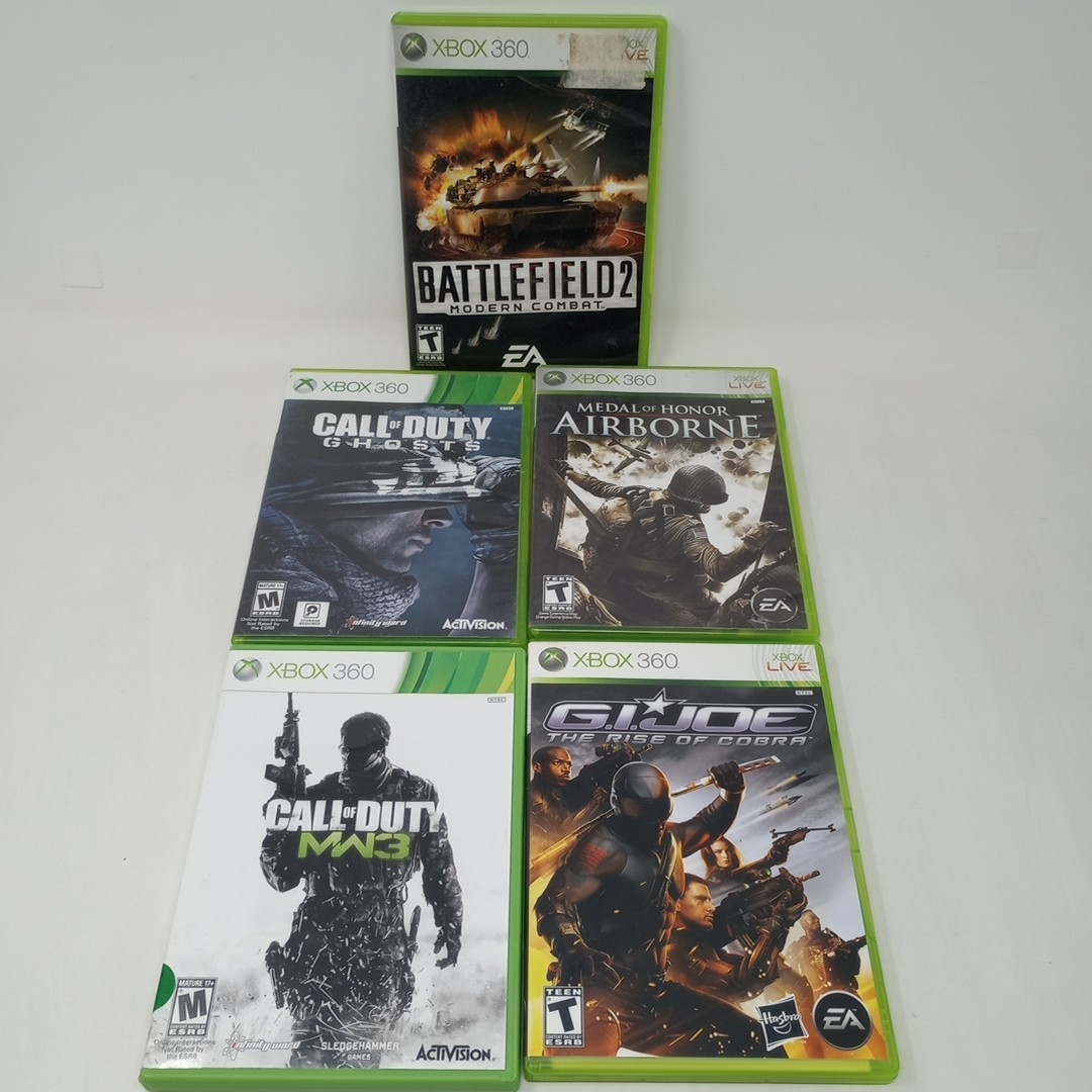 Lot Of 22 Xbox 360 Games With Cases (Many Have Manuals) UNTESTED See Pics!