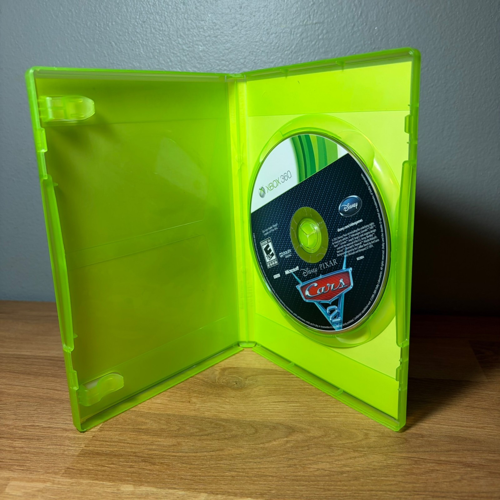 Cars 2: The Video Game (Microsoft Xbox 360, 2011) Disney Pixar Tested