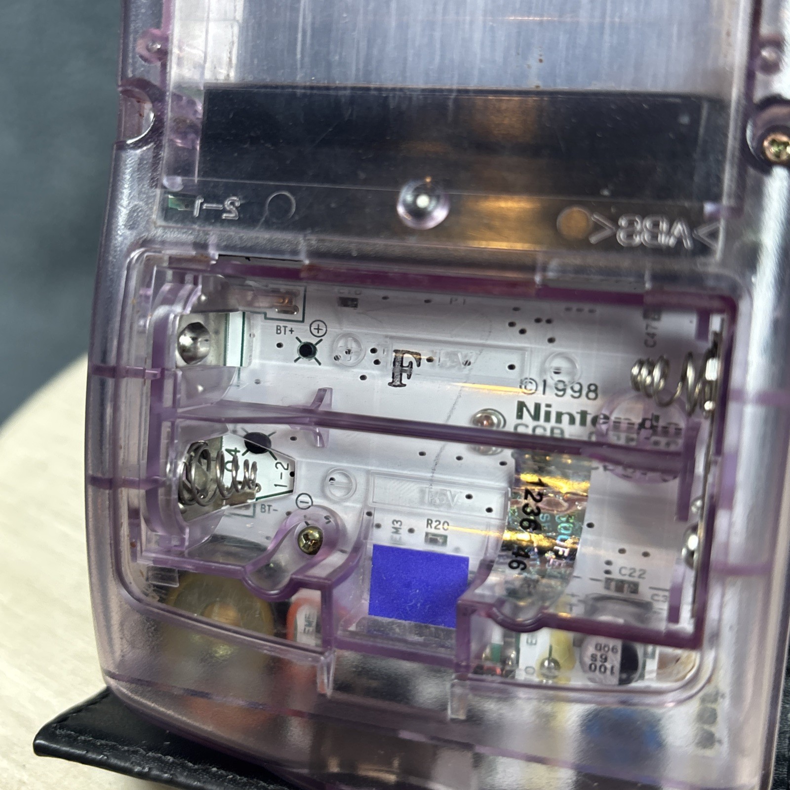 Nintendo Game Boy Color – Atomic Purple Console CGB-001 – Refurbished, Very Good