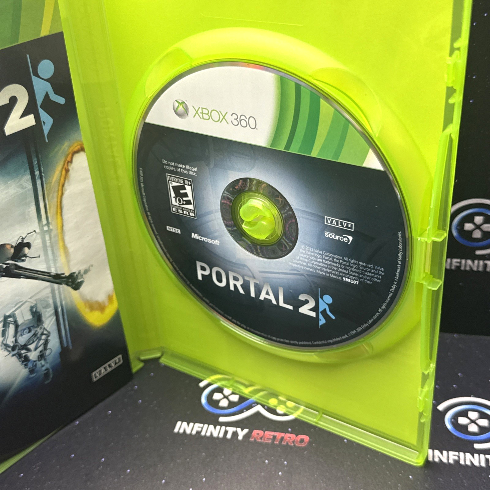 Portal 2 Microsoft Xbox 360 CIB Complete Refurbished & Tested Free Shipping