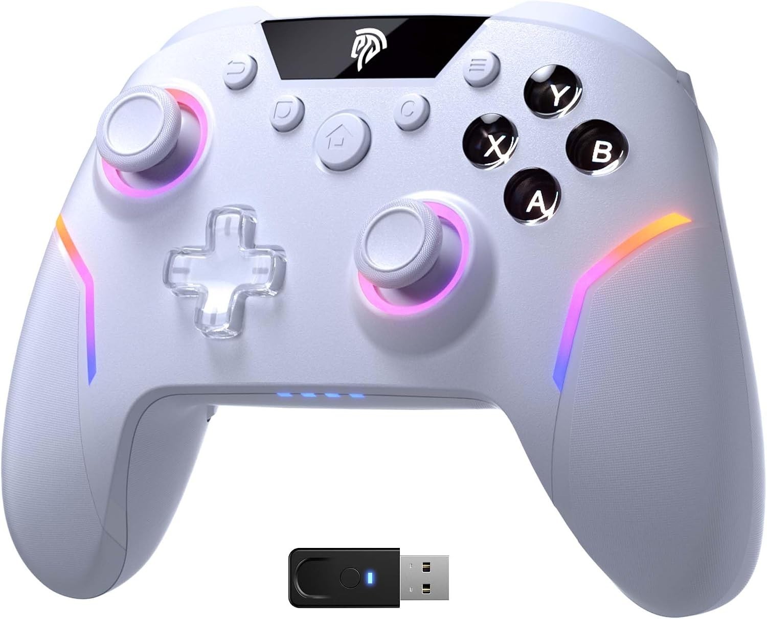 EasySMX X20 Wireless Gaming Controller RGB Hall Effect 1000Hz PC Switch Android