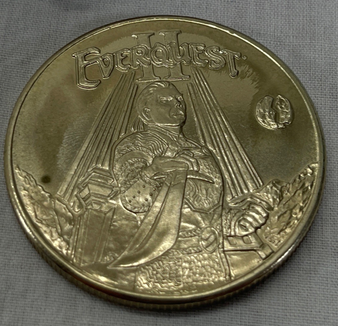 Everquest II Collector’s Series Coin EQ2 Everquest 2 Coin #1 – 12723/55,000