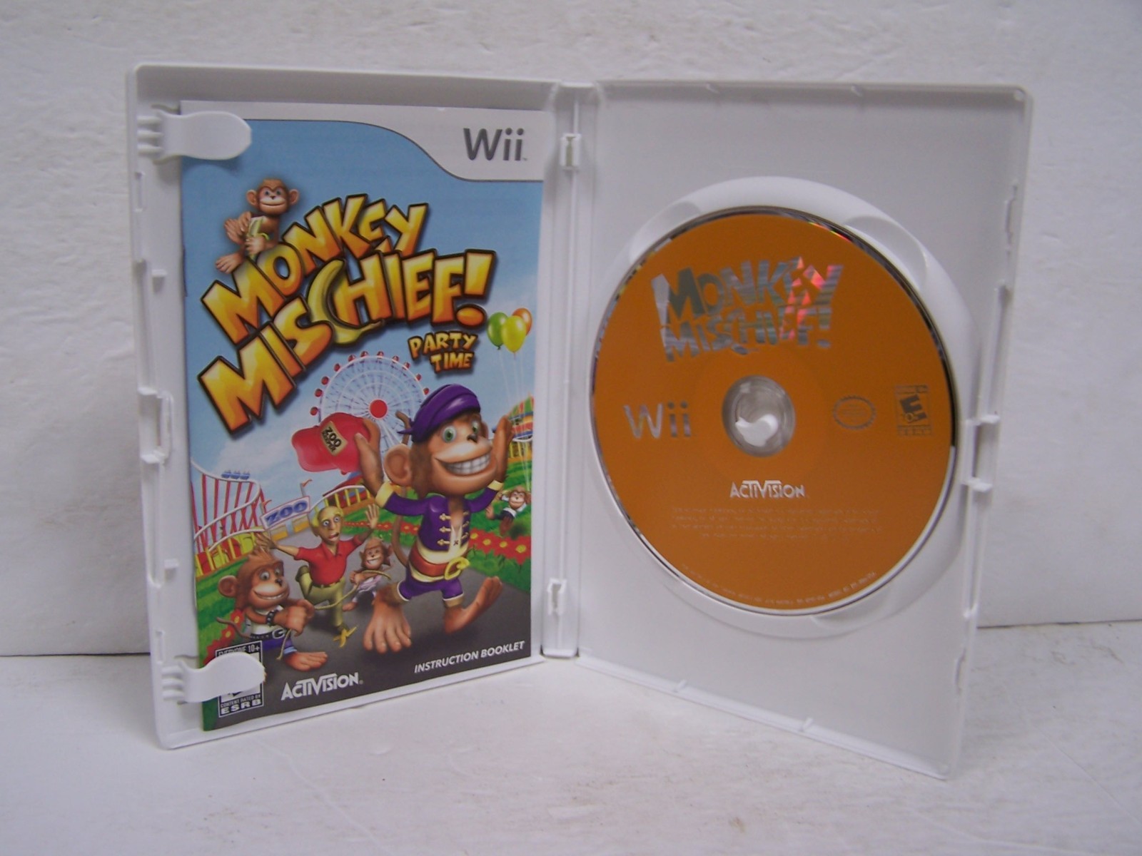 Monkey Mischief Party Time (Nintendo Wii, 2008) CIB
