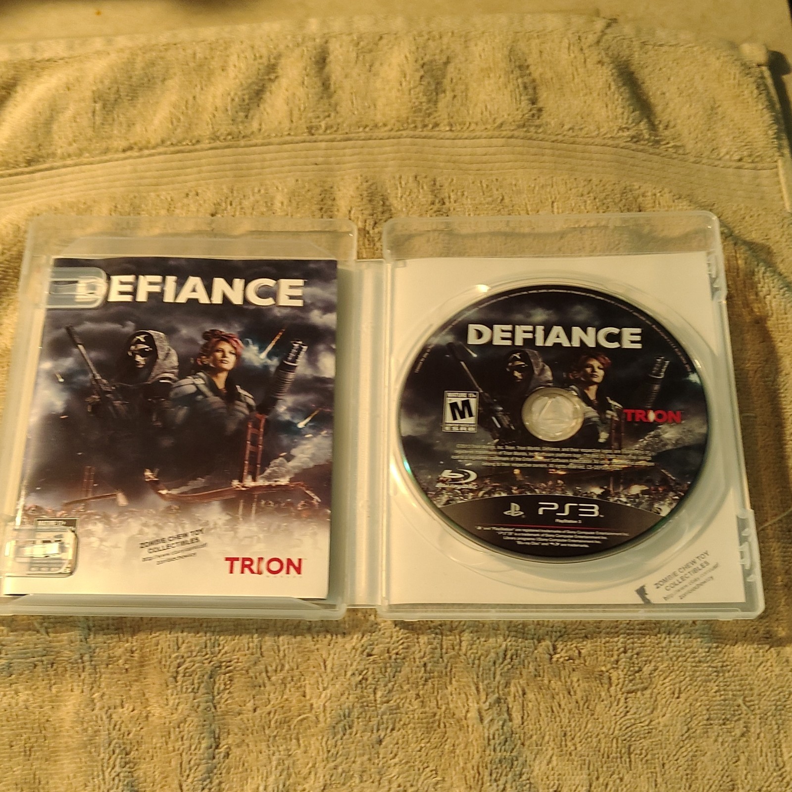 Trion Worlds Defiance Sony PlayStation 3 Shooter Action & Adventure M Mature