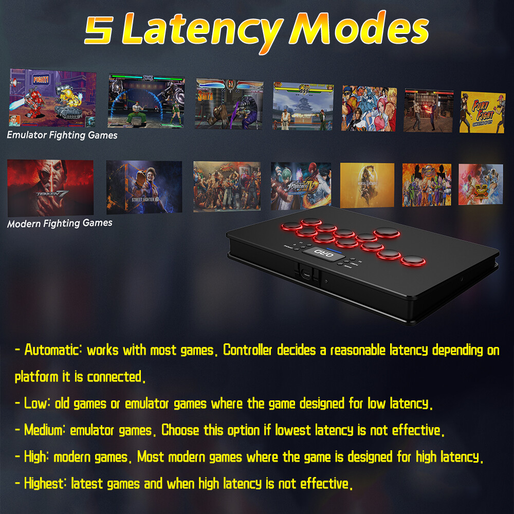 QRD S3 Leverless Controller & Converter f PS5 PS4 PS3 PC Switch OLED IOS Android