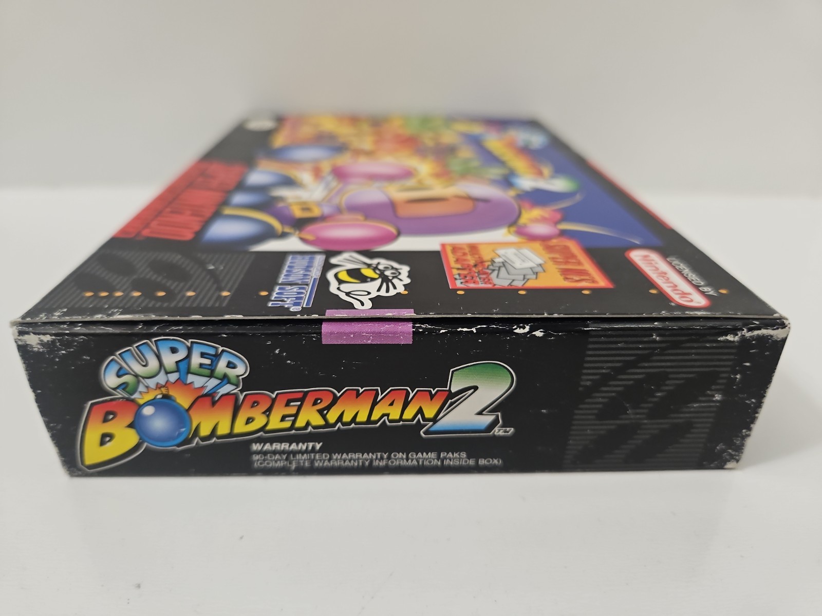 Super Bomberman 2 Box And Manual Only Super Nintendo SNES 1st Print
