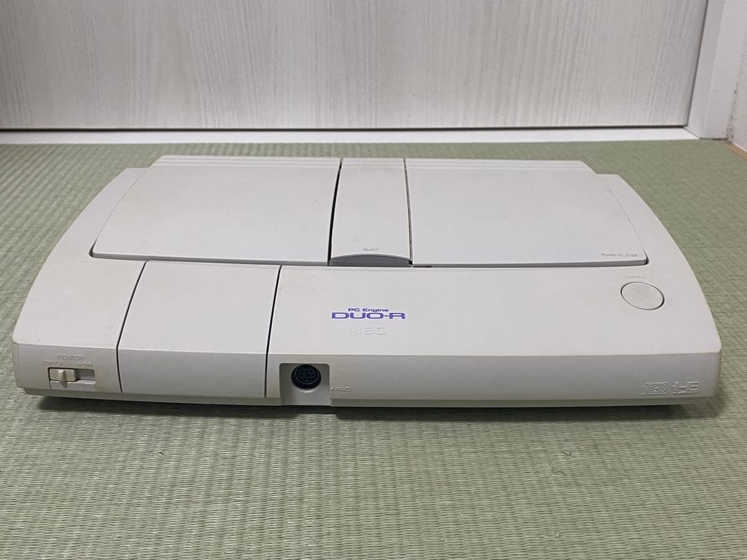 NEC PC Engine Duo R White Slim Console with Controller AC Adapter Included