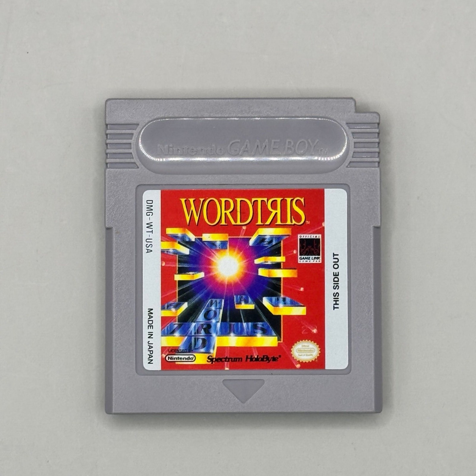 Wordtris with Manual for Nintendo Gameboy.
